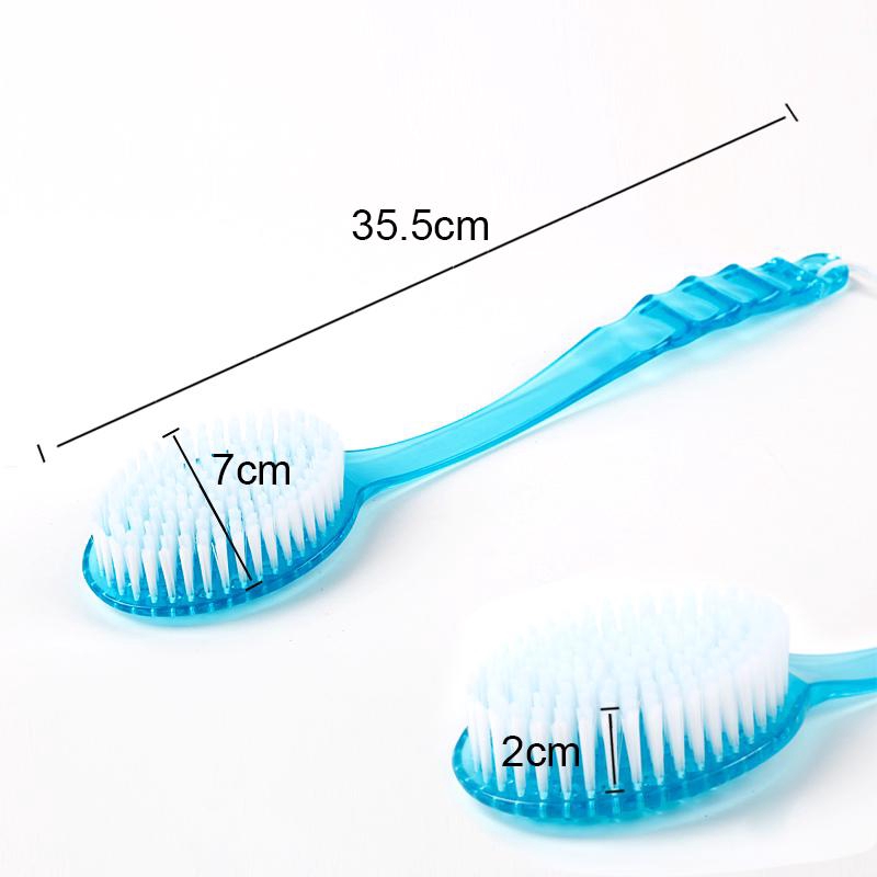 Bàn chải chà lưng tẩy tế bào chết có tay cầm dài tiện dụng