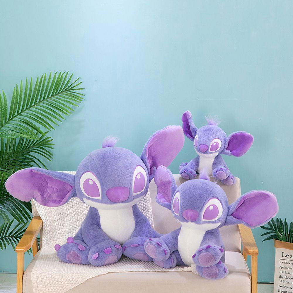 Dyruidoj Thú Nhồi Bông Hình Stitch Màu Tím Dễ Thương Dùng Làm Quà Tặng Sinh Nhật Cho Bé