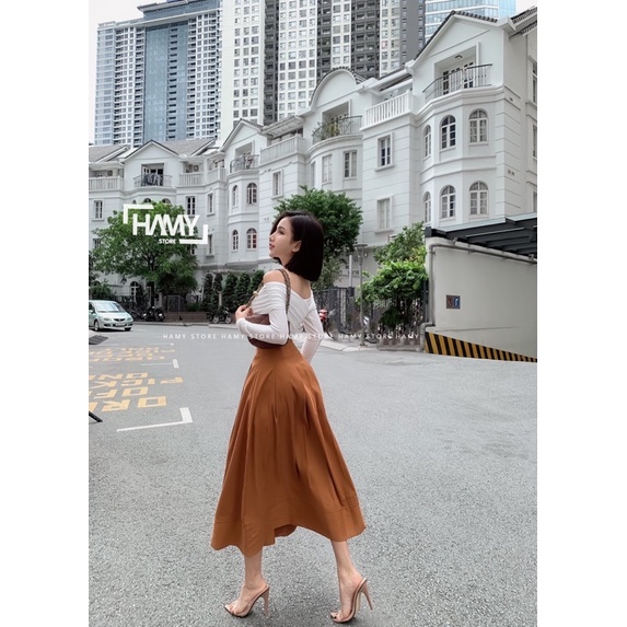 Áo Thun Dẻo Bệt Vai