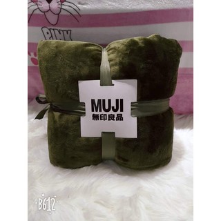Chăn lông thỏ muji nhiều mẫu