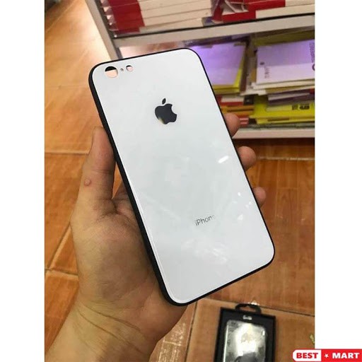 ỐP LƯNG TRÁNG GƯƠNG GIẢ 8 , 8PLUS TỪ IPHONE 6 6s 6plus 6splus 7 7plus 8 8plus X - Ốp tráng gương