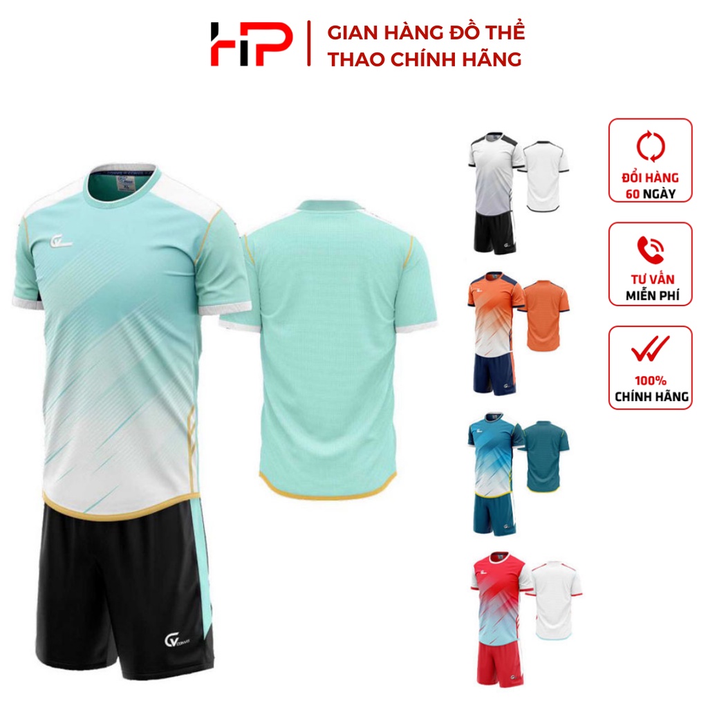 Áo đá bóng,đồ đá banh không logo thun mè cao cấp RIKI CV150 chuẩn thi đấu thấm hút mồ hôi cực đẹp – H.P SPORTS