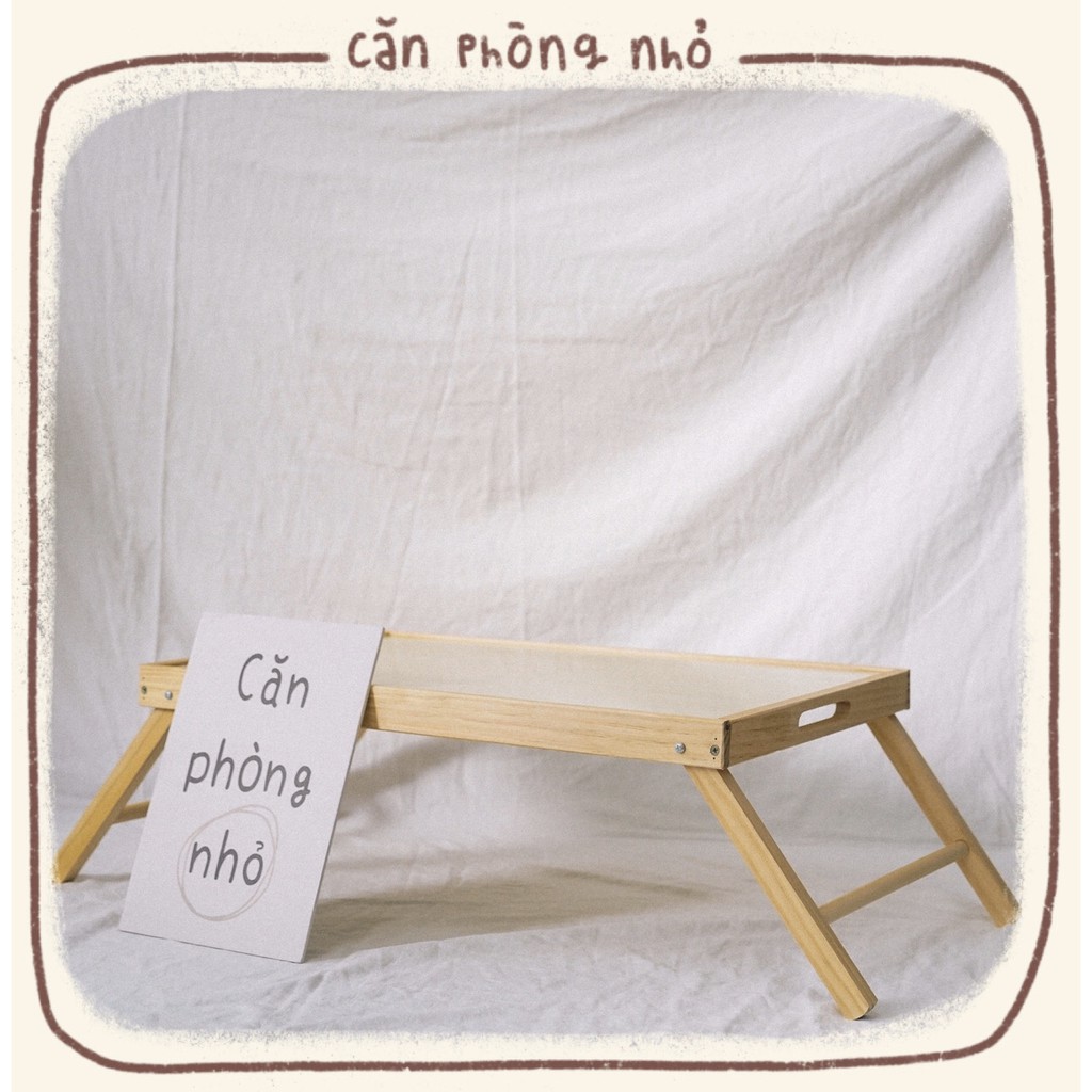 Bàn gỗ Mini trang trí đa năng - Wooden mini  tray