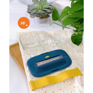 Hộp đựng cơm thủy tinh chia ngăn