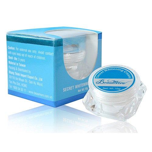 Kem Dưỡng Trắng Da Beaumore 5 Trong 1 Secret Whitening Cream (10g)