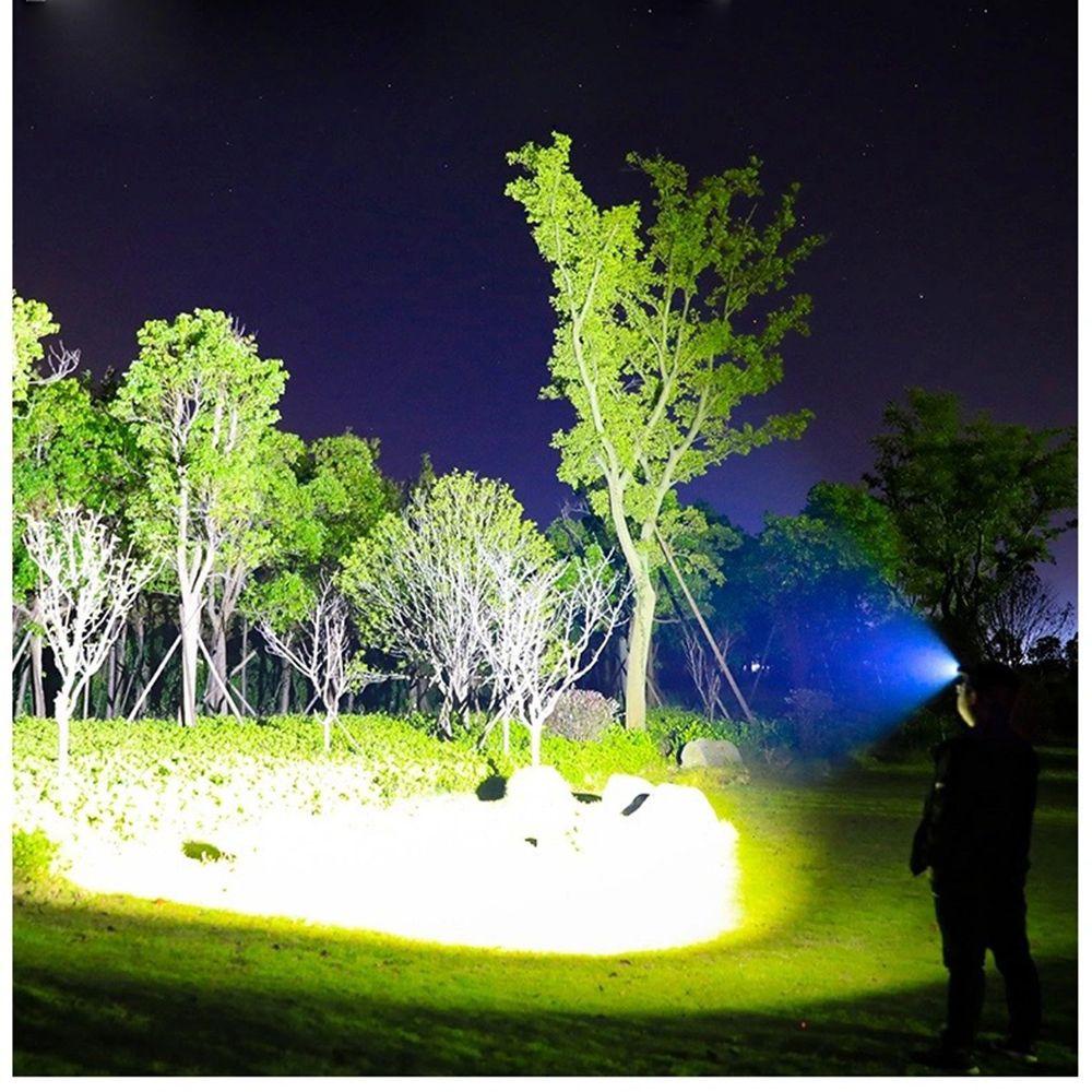 Đèn Pha LED Cảm Biến Siêu Sáng Chống Thấm Nước Có Thể Sạc Lại Dùng Đi Săn / Cắm Trại