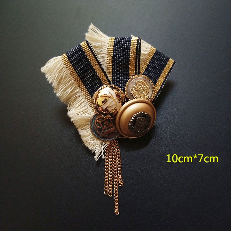 Ghim cài áo đính nơ / đính đá phong cách vintage nhiều mẫu tùy chọn dành cho nữ