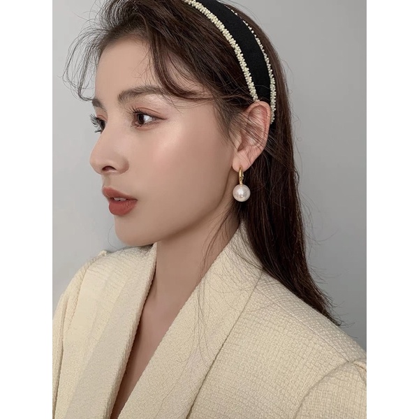 Hoa tai đính hạt cổ điển cao cấp - Maben