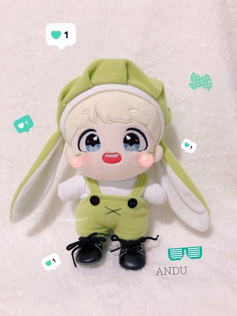 Outfit quần áo cho doll 10-15-20-idv