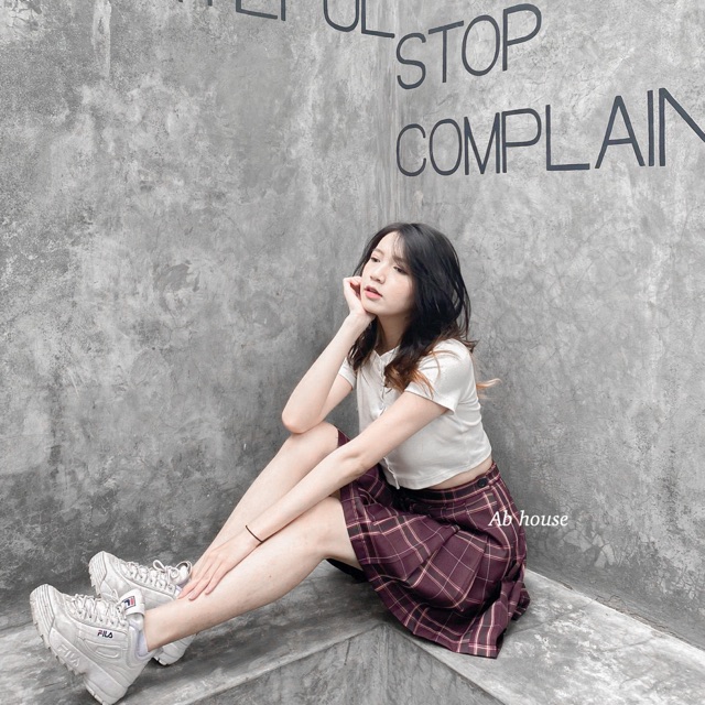 Chân Váy Caro Xếp Ly Dáng Xoè - Caro Skirts ( Ảnh Thật) | BigBuy360 - bigbuy360.vn