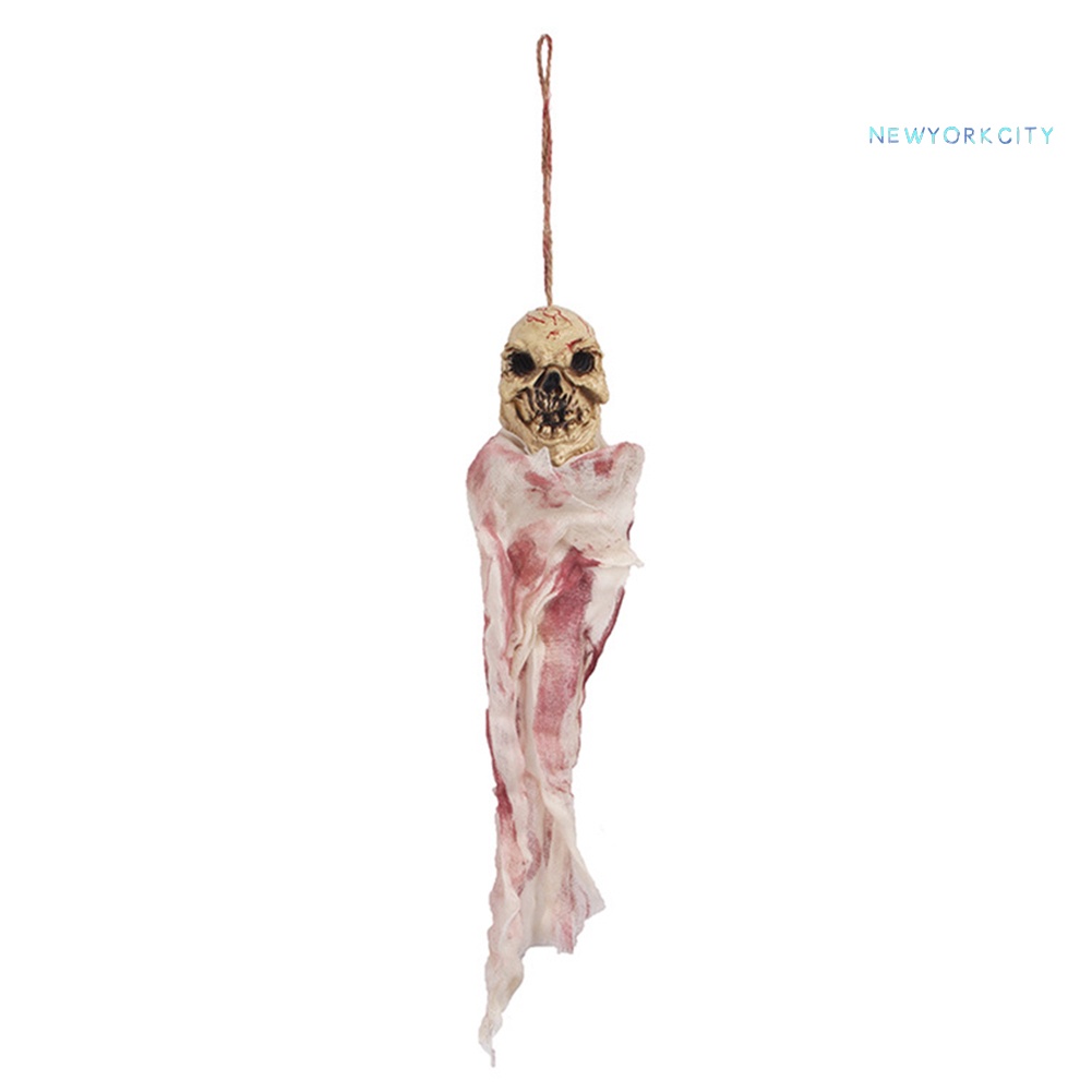 Đạo Cụ Trang Trí Tiệc Halloween Hình Đầu Lâu Kinh Dị