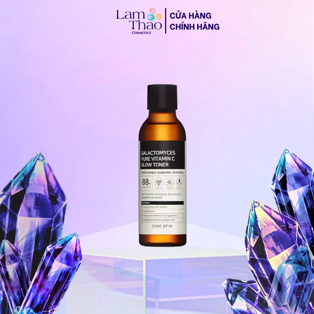 Nước Hoa Hồng Dưỡng Sáng Da, Chống Lão Hóa Da Some By Mi Galactomyces Pure Vitamin C Glow Toner 200ml | BigBuy360 - bigbuy360.vn