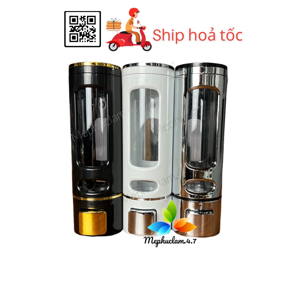 [Hỏa tốc] Hộp đựng dầu gội, sữa tắm, nước rửa tay treo tường mẫu mới