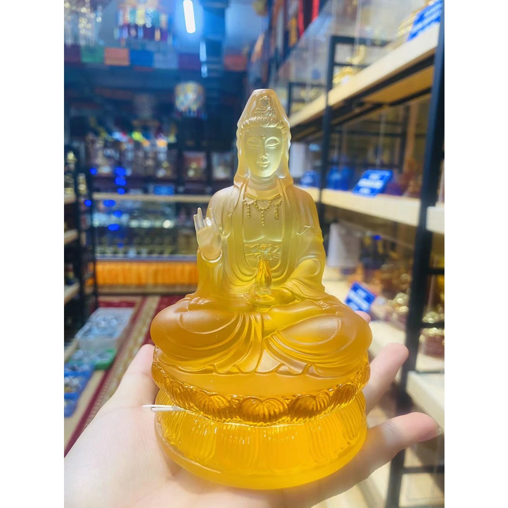 [PBMC]Tượng Quan Âm lưu ly (Bày ô tô)