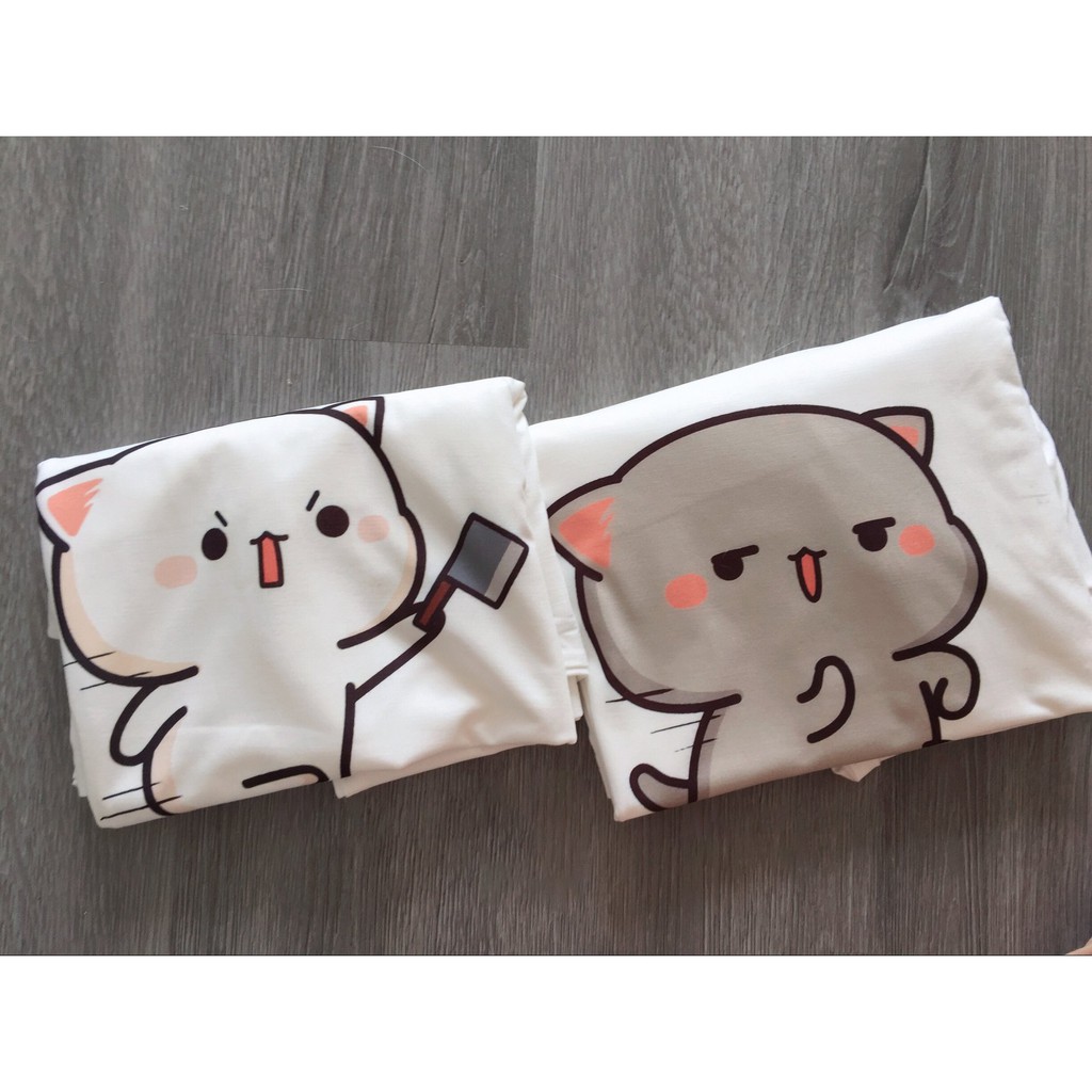 Áo Thun Unisex 💖𝑭𝑹𝑬𝑬𝑺𝑯𝑰𝑷 💖 Áo thun tay lỡ Cầm Dao Bỏ Chạy - L 144
