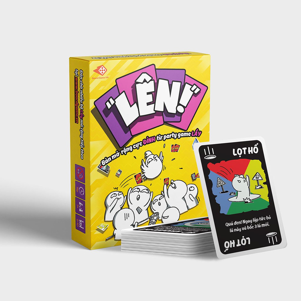 [Mã BMLT35 giảm đến 35K] Combo thẻ bài Lầy- Lội- Lên - Party game (có bán thêm ...