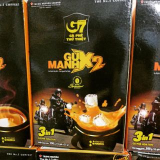 Coffee G7 GU MẠNH 3in1