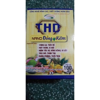 Phân bón sinh học thd nano đồng + kẽm