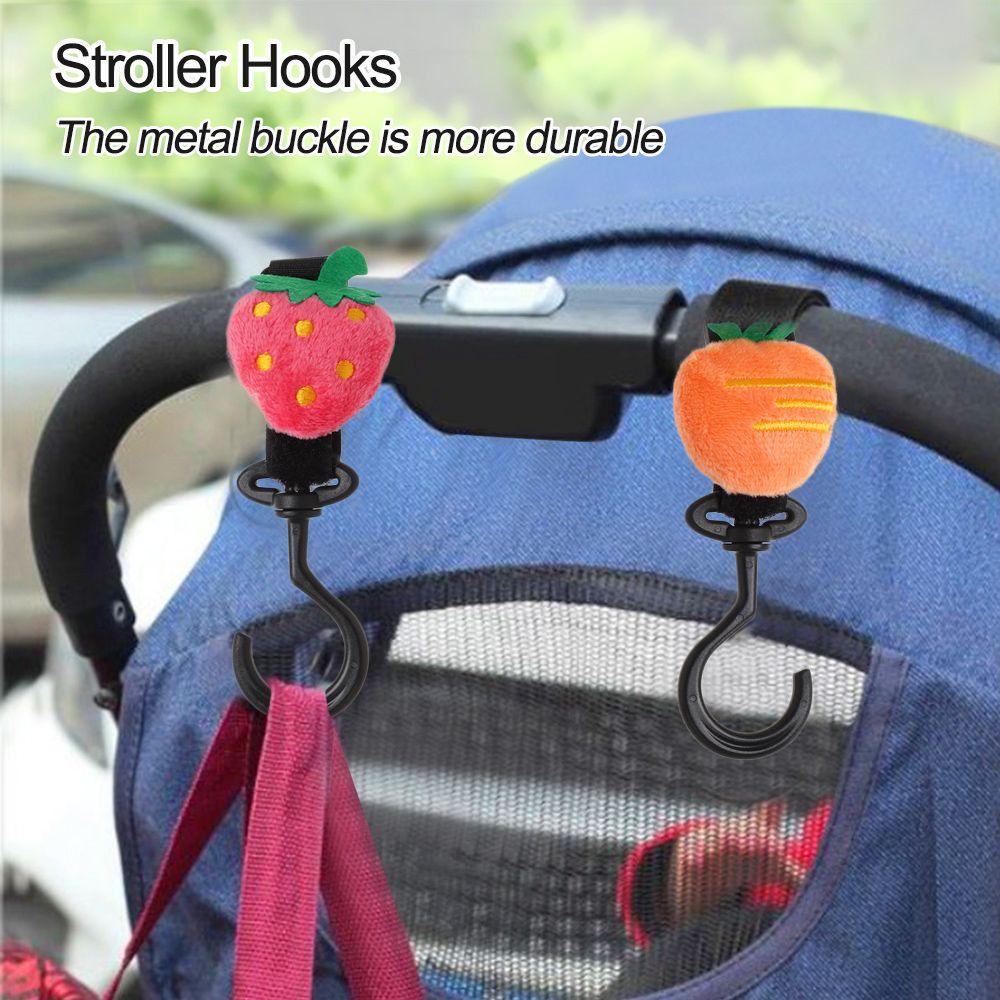 LAYOR1 1 Móc Treo Đồ Gắn Xe Đẩy Em Bé Tiện Dụng