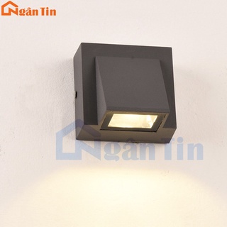 Đèn Led treo tường hắt tường ngoài trời trong nhà Led 5W 220V VNT614 Ngân Tin