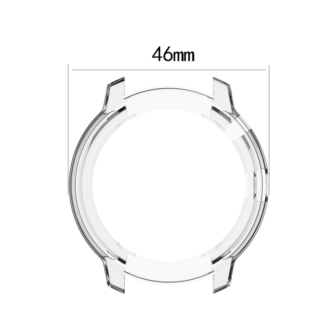 Vỏ bọc TPU trong suốt bảo vệ mặt đồng hồ Garmin Vivoactive 3 Music