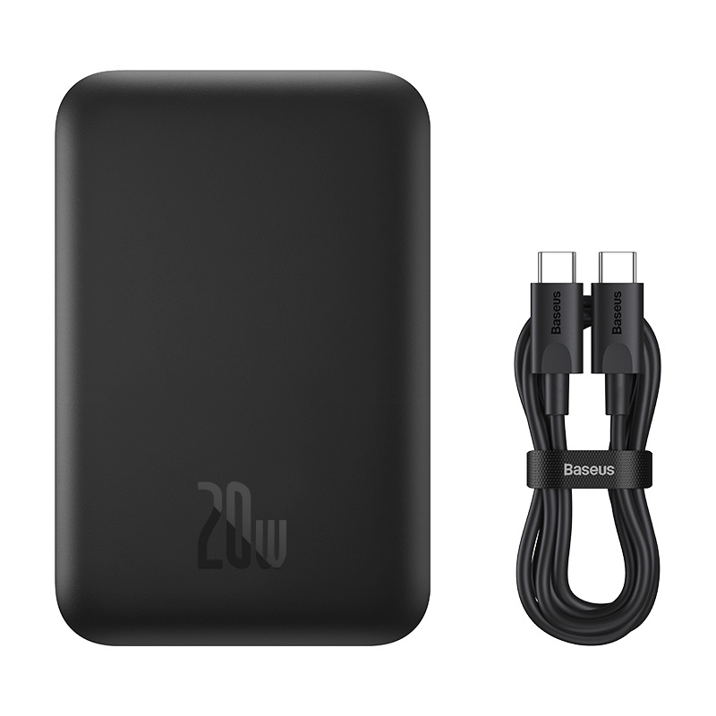 Bộ sạc không dây từ tính Baseus Ngân hàng điện 6000mAh 20W cho iPhone Sạc nhanh 3.0 Pin ngoài cho Xiaomi Samsung