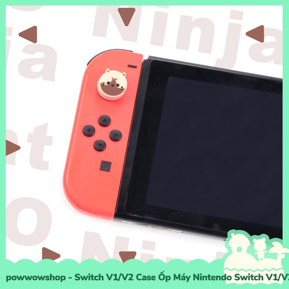 [Sẵn VN - Hỏa Tốc] Case Switch V1/V2 Case Ốp Nhựa ABS Cho Máy Game Nintendo Switch V1/V2 Monster Hunter Pattern Style