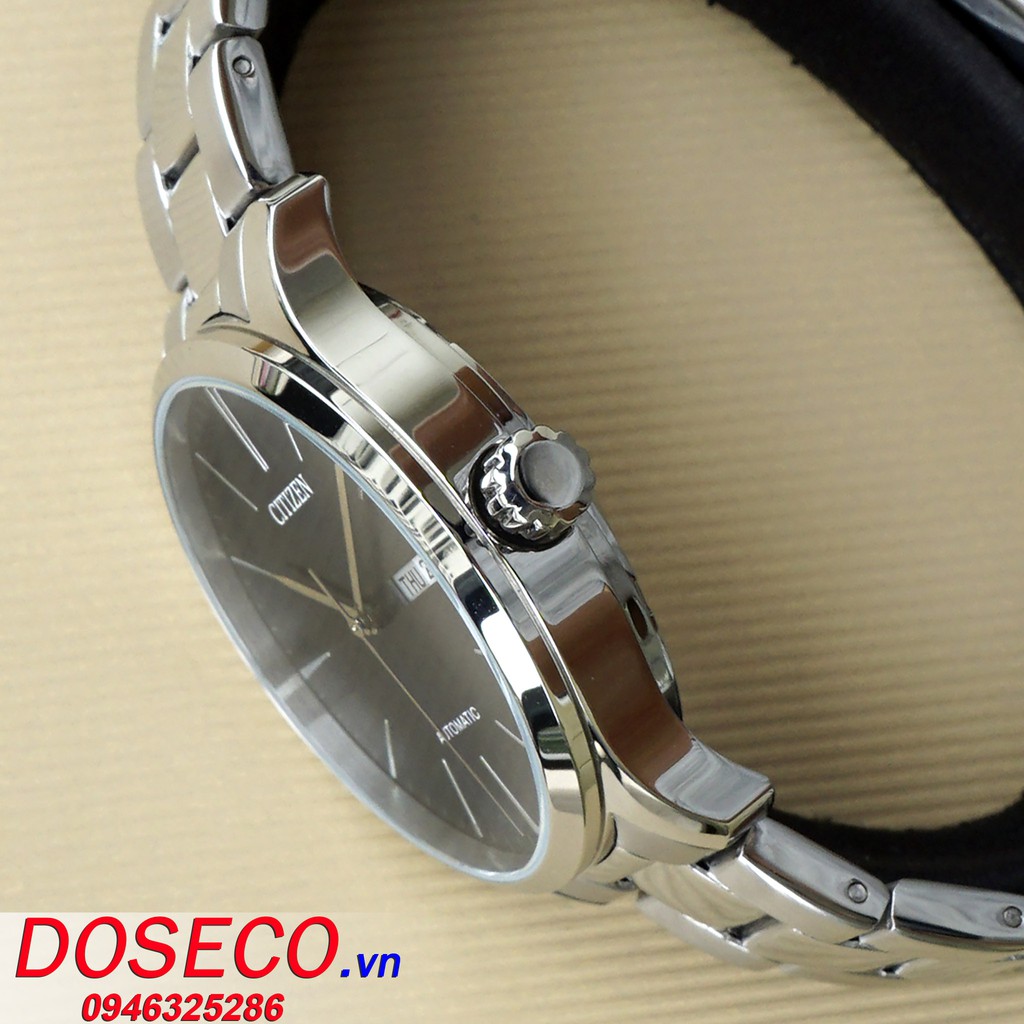 Đồng Hồ Nam Chính Hãng Citizen NH8350-83L Cơ Automatic Dây Kim Loại Cao Cấp Thép Không Gỉ,Chống Nước Tốt CTZ9
