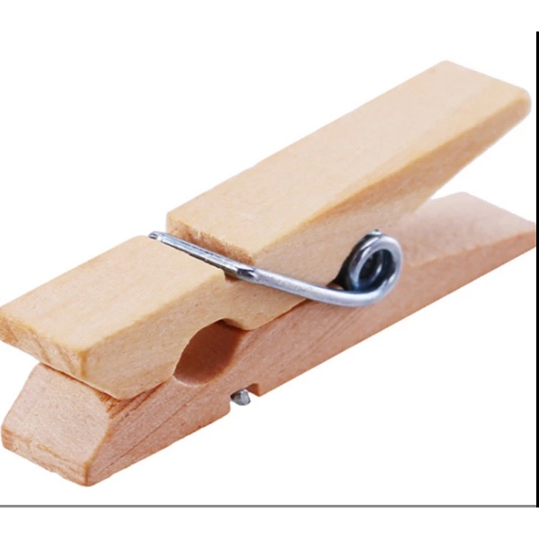 Kẹp Gỗ Trang Trí SET 50 CÁI