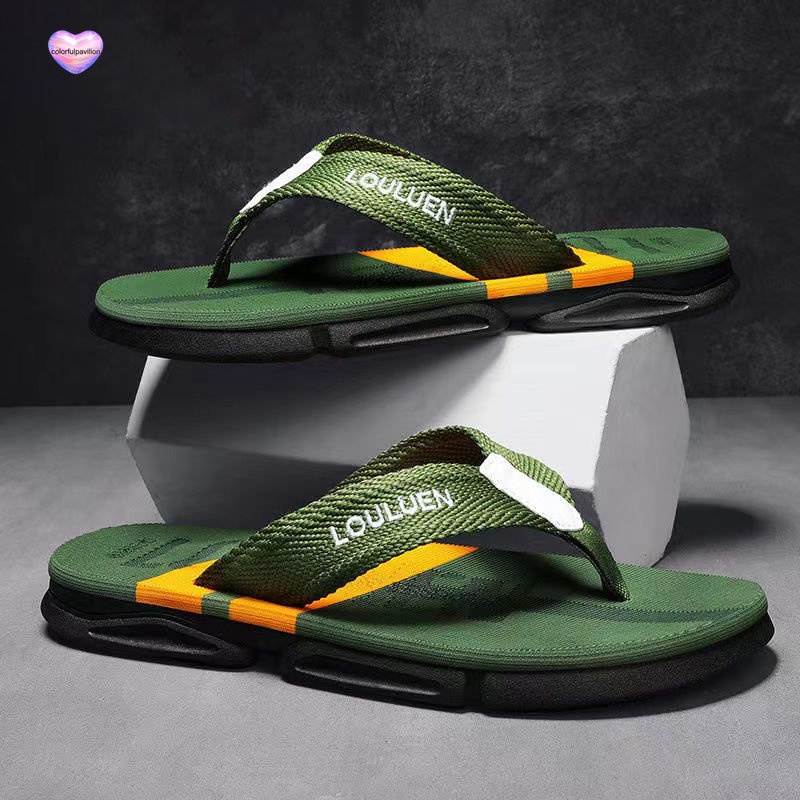 Dép Xỏ Ngón Đế Dày Chống Trượt Thời Trang Xu Hướng Mới Cho Nam