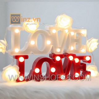 Đèn Led 3D trang trí chữ LOVE
