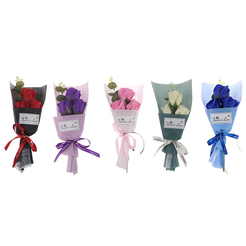 Hl Bó 3 Bông Hoa Đáng Yêu Làm Quà Tặng Cho Mẹ