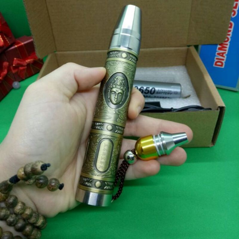 Đèn pin soi đá 3 màu CHÍNH HÃNG Siêu Rẻ Soi Chuyên Đá Quý, Hổ Phách