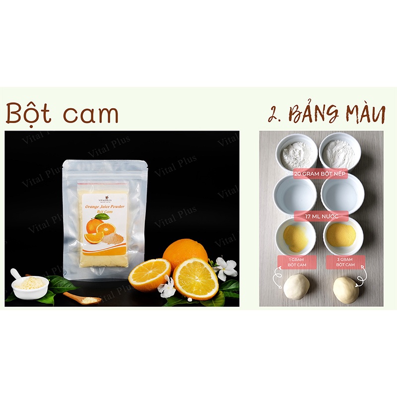 Bột trái cây - Bột Cam Vital Plus - Orange Juice Powder - Vital Plus - Shop Nhà Anise
