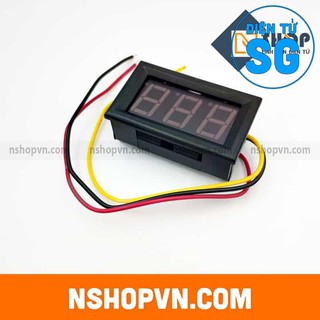 Đồng hồ đo áp 3 dây 0~30VDC - 14B7