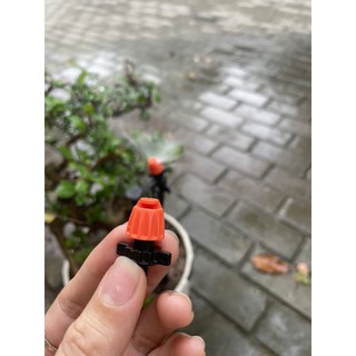 ĐẦU TƯỚI PHUN MƯA XOÈ GÓC PHUN 180 độ Phun Mưa Béc Tưới Gốc Hàng Rào, Góc Hẹp Chậu Cây Ban Công Cảnh Quan Sân Vườn