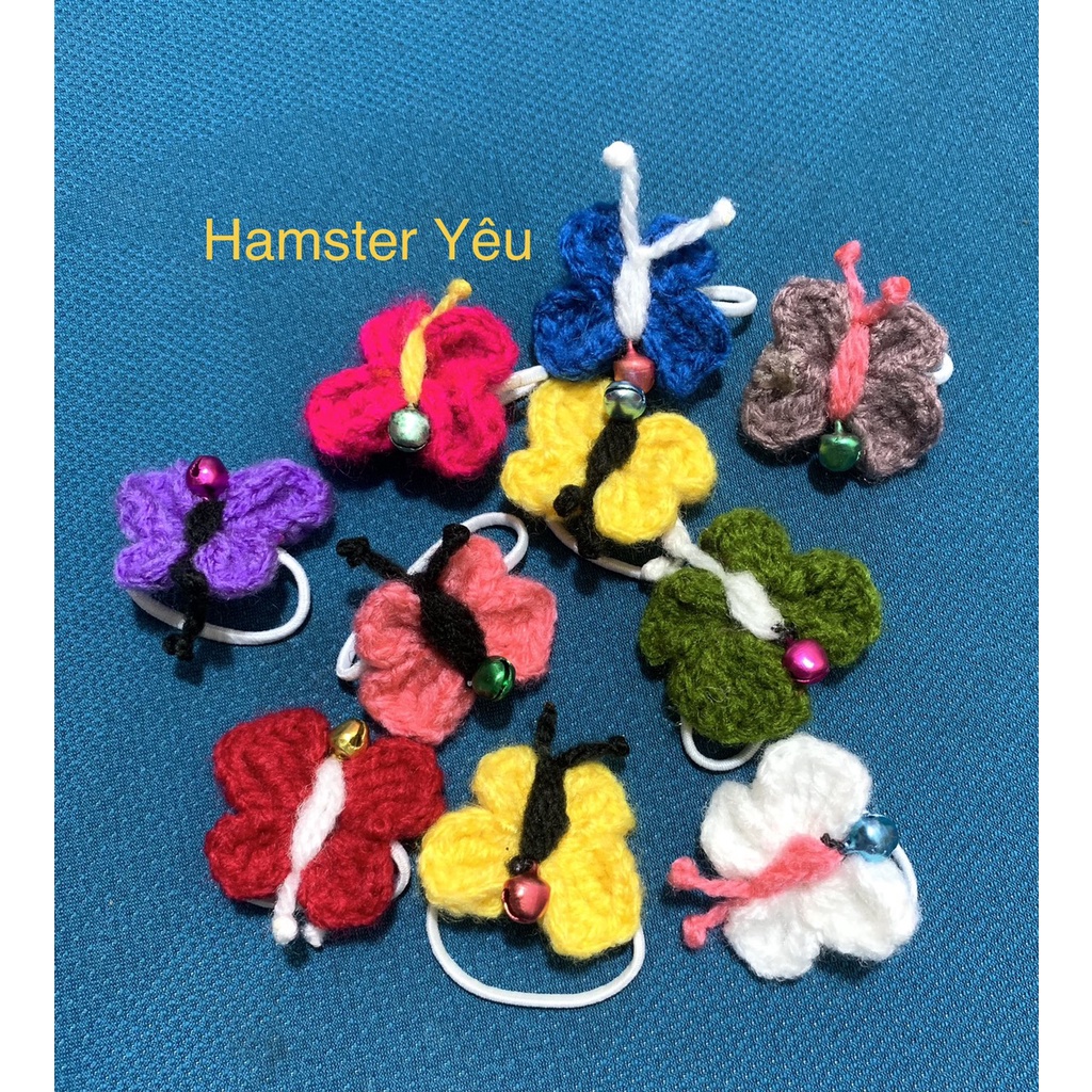 Cánh bướm đeo lưng cho hamster