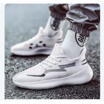 Giày Thể Thao Len Nam, Lưỡi Gà Liền, Logo Nike Mũi Có Hình Ảnh Dễ Thương