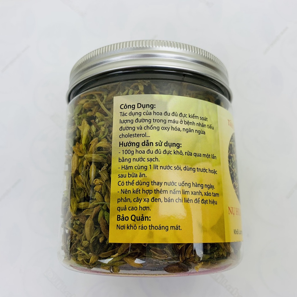 HŨ 200GR Nụ Hoa Đu Đủ Đực Khô Sạch Thượng Hạng - Tây Sơn Food