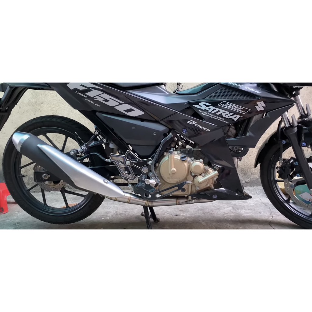 Pô tăng móc ấm kèm cổ tăng 2 khúc cho Raider xăng cơ -FI / Satria
