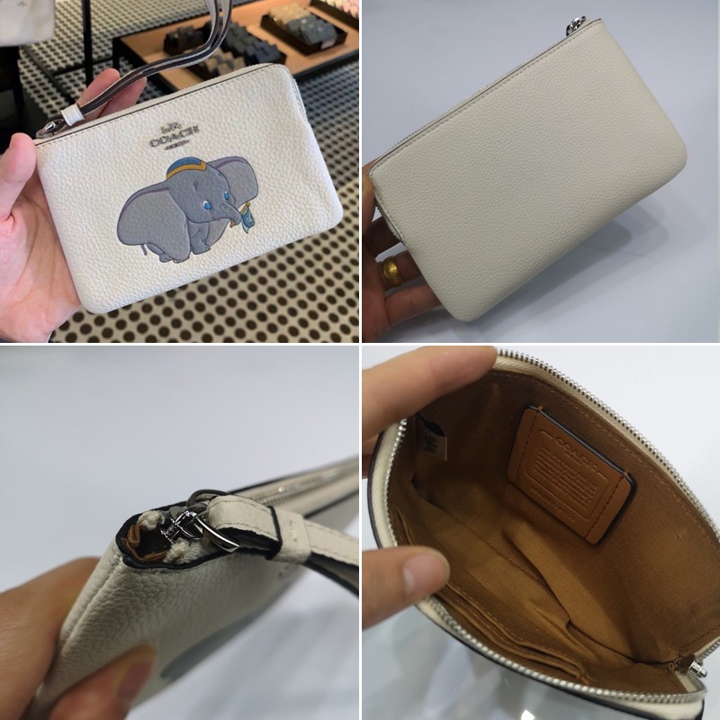 Ví Cầm Tay Coach F91776 F91778 F91777 Có Khóa Kéo Cho Nữ