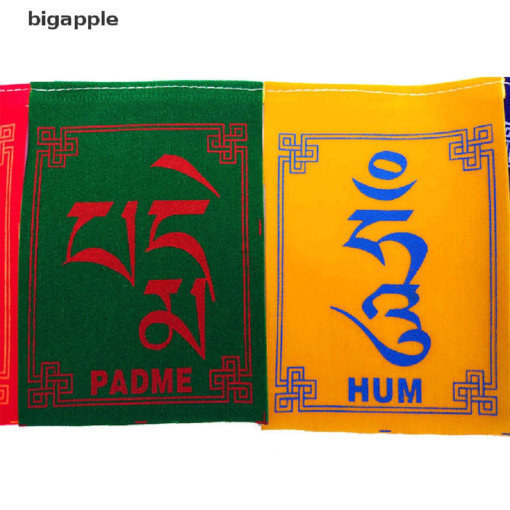 Set 10 Cờ Treo Cầu Nguyện Mini Nhiều Màu Sắc Dùng Để Trang Trí Tiệc