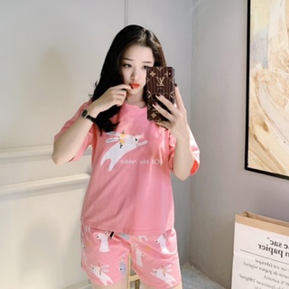 Set mặc nhà cotton siêu cấp cute