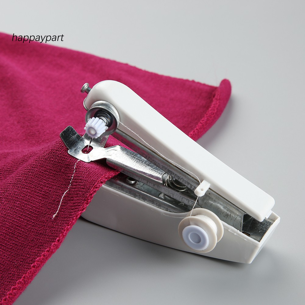 ✾FRJ✾Portable Needlework Mini Handy Hand-Held Clothes Fabric Repair Sewing Machine