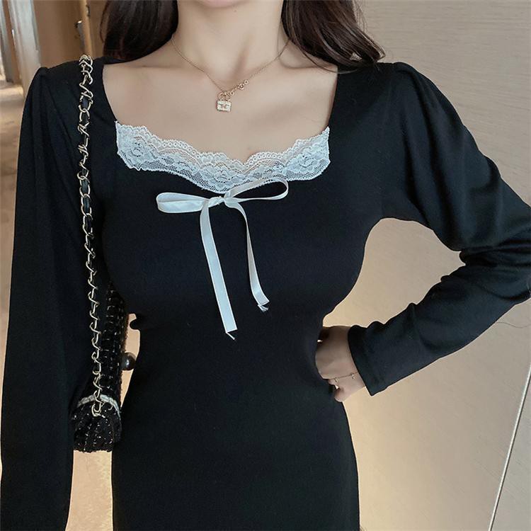 Đầm Ren Tay Dài Thời Trang Dành Cho Nữ | BigBuy360 - bigbuy360.vn