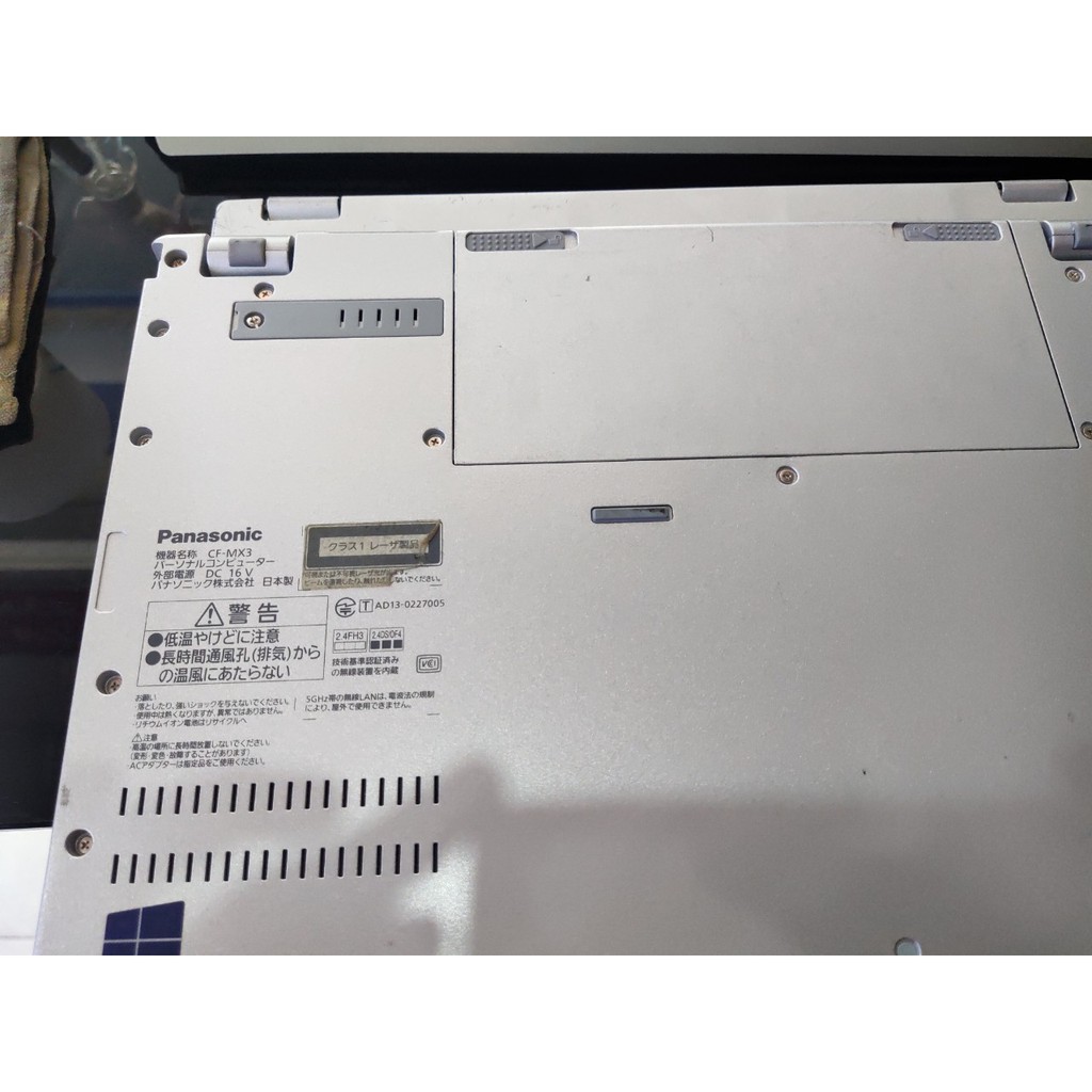 LAPTOP PANASONIC CF-MX3 Core i5 4310U / 4GB / SSD 120GB | BigBuy360 - bigbuy360.vn