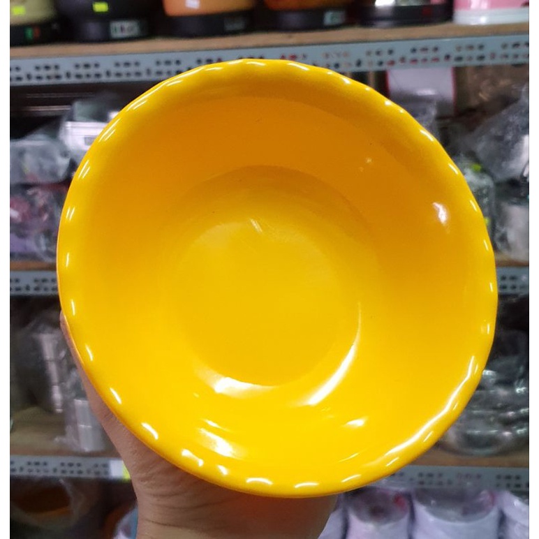 Tô - Chén - Dĩa nhựa melamine  màu vàng