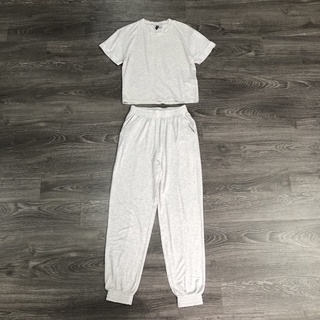 Set Bộ H•M chất da cá mềm jogger(2709)