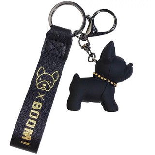 Móc Khóa Hình Chó Bull Xinh Xắn Cá Tính Plume Case