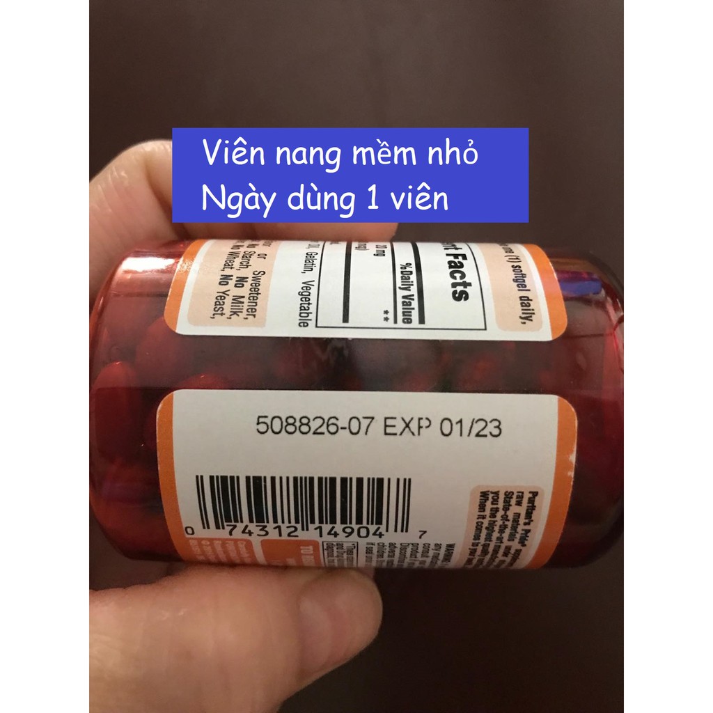 Lutigold Lutein 20mg Puritan Pride 120 viên Mỹ | BigBuy360 - bigbuy360.vn